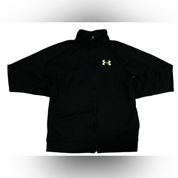 Under Armour Black Zip up Jacket Large - Picture 1 of 5
